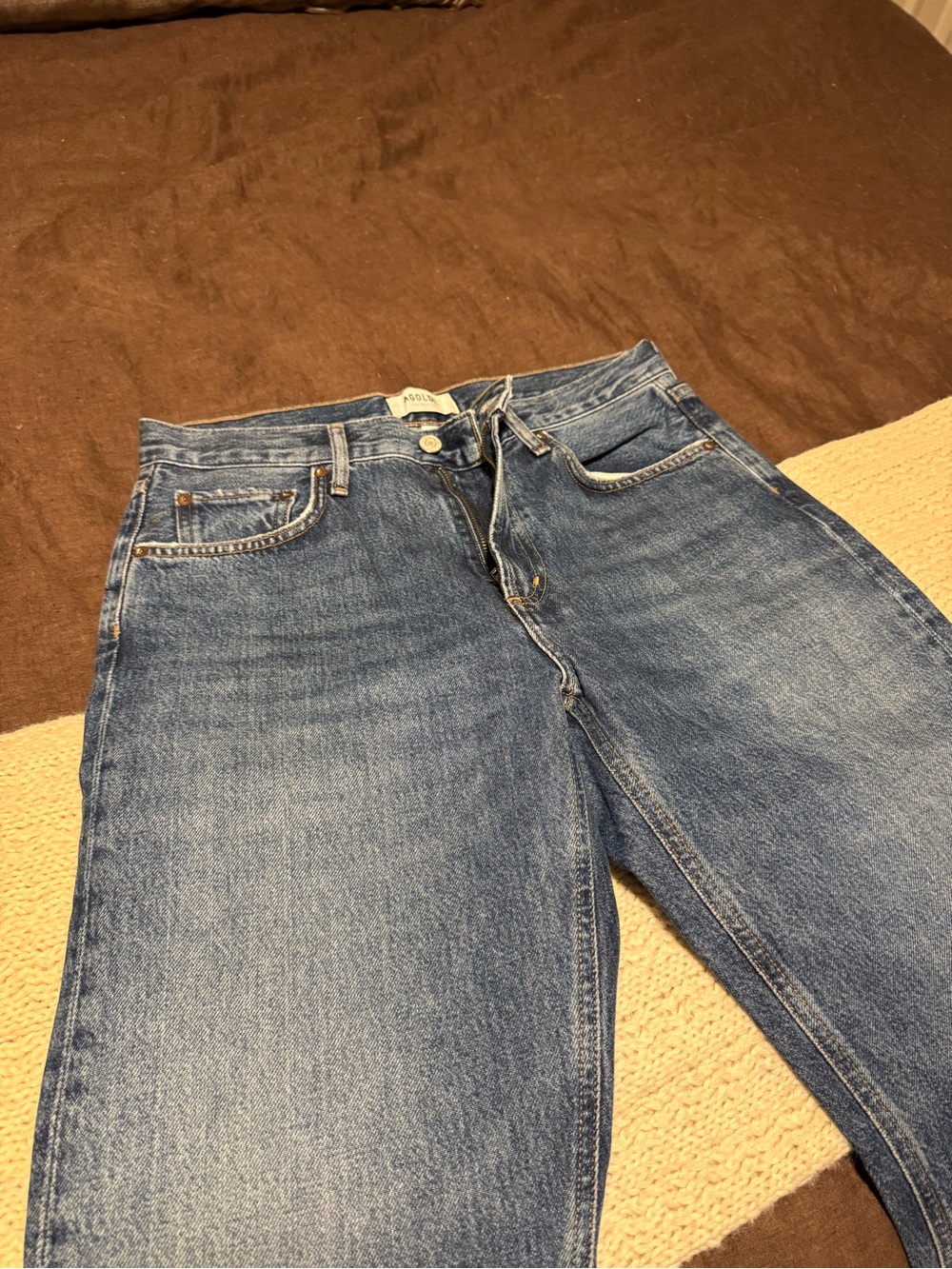 Classic Women’s Blue Denim Jeans - Casual Straight Fit